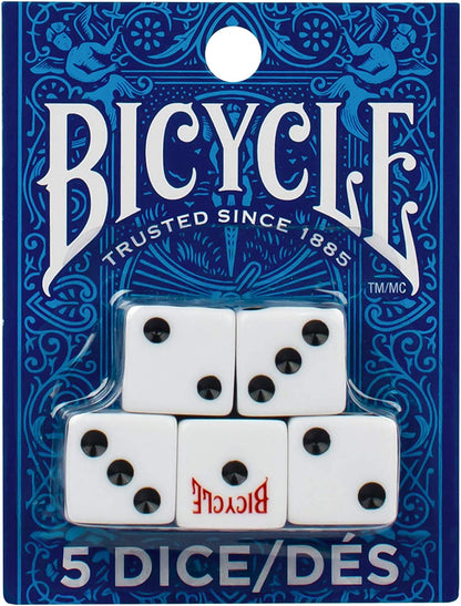 Bicycle Dice Set (5 Count)
