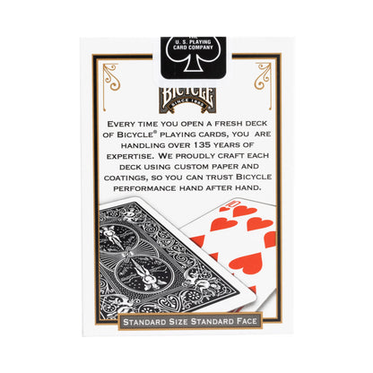 Bicycle Standard Index Rider Back Playing Cards (Red, Blue, & Black)