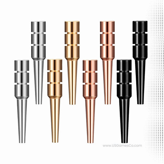 Weighted Metal Cribbage Peg Set for 1/8 inch (3.2mm) Holes (4 Colors)