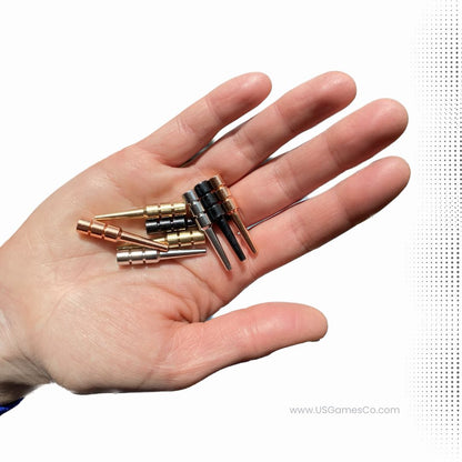 Weighted Metal Cribbage Peg Set for 1/8 inch (3.2mm) Holes (4 Colors)