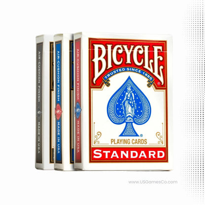 Bicycle Standard Index Rider Back Playing Cards (Red, Blue
